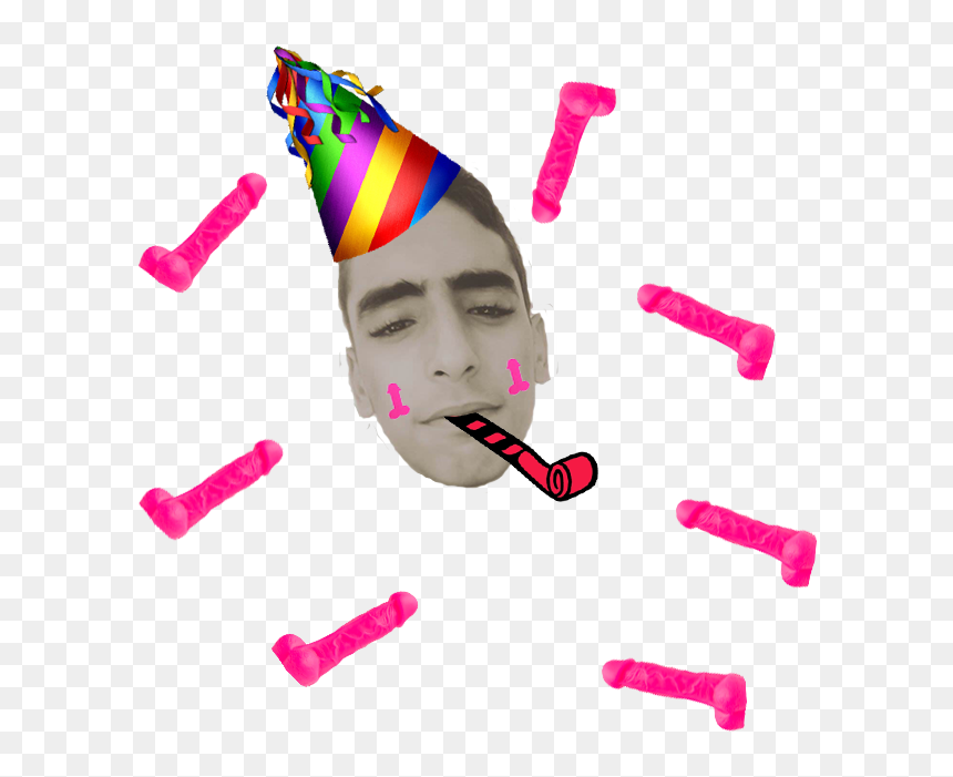 Happy Birthday @flex Posted In Birthday Forum - Party Hat, HD Png Download - happy birthday hat png