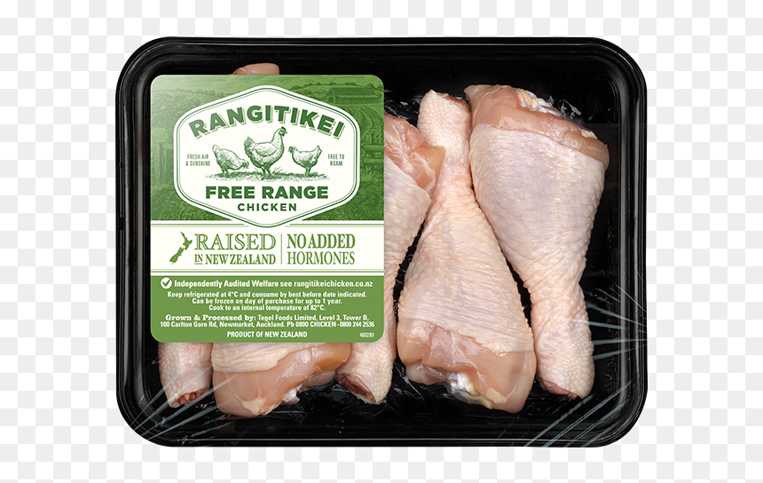 Rangitikei Free Range Chicken Drumsticks - Chicken Thighs, HD Png Download - chicken drumstick png
