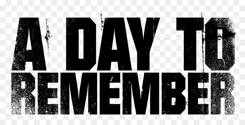 Adtr Logo Layer - Day To Remember Band Logo, HD Png Download - remember png