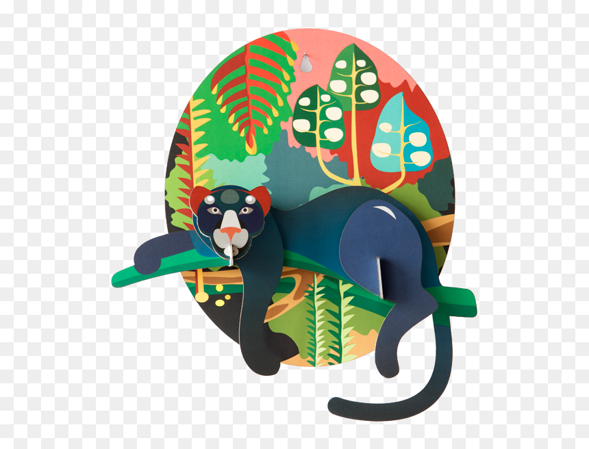 Jungle Animals Plaque - Cartoon, HD Png Download - jungle animals png