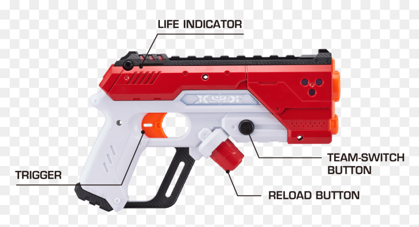 Xshot Laser360, HD Png Download - laser gun png