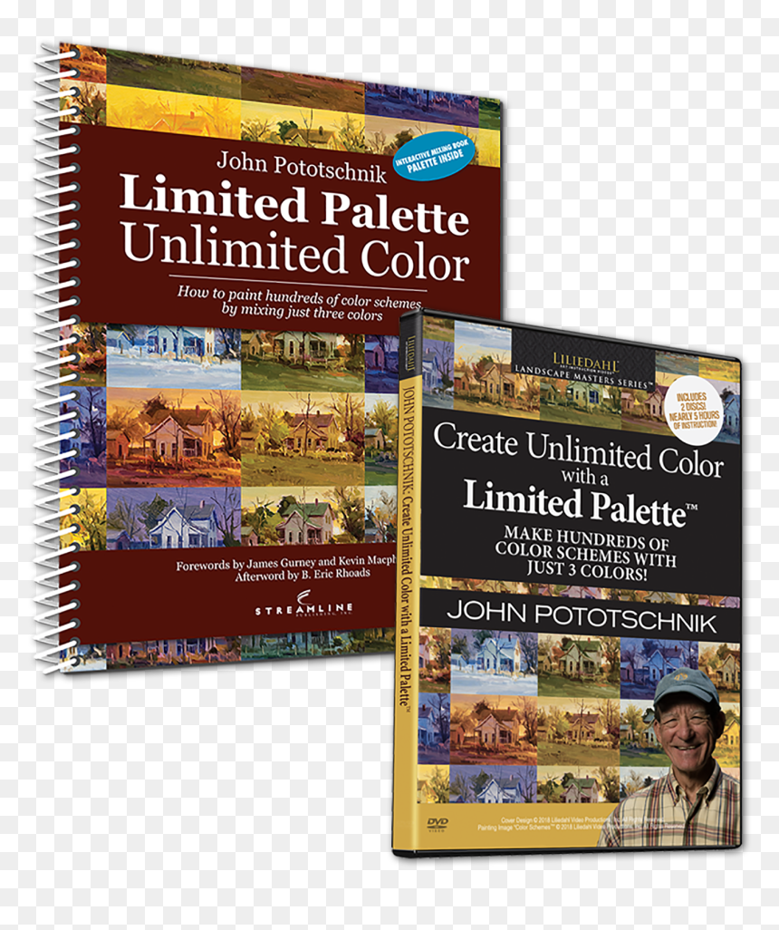 John Pototschnik Book, HD Png Download - paint palette png