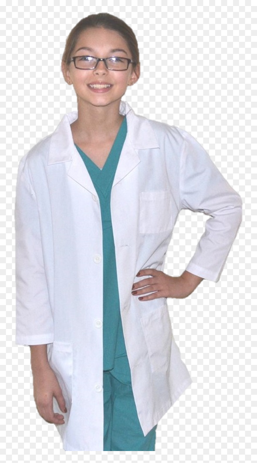 Veterinarian Lab Coat , Png Download - Lab Gown With Name, Transparent Png - lab coat png