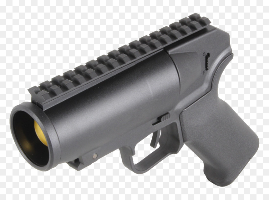 Grenade Launcher Png - Mini Grenade Launcher, Transparent Png - laser gun png