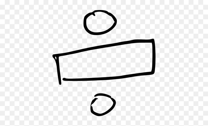 Line Art,angle,area - Division Sign Clip Art, HD Png Download - dividing line png