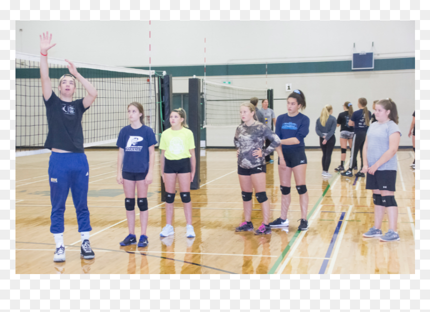 Img - Team, HD Png Download - volleyball player png