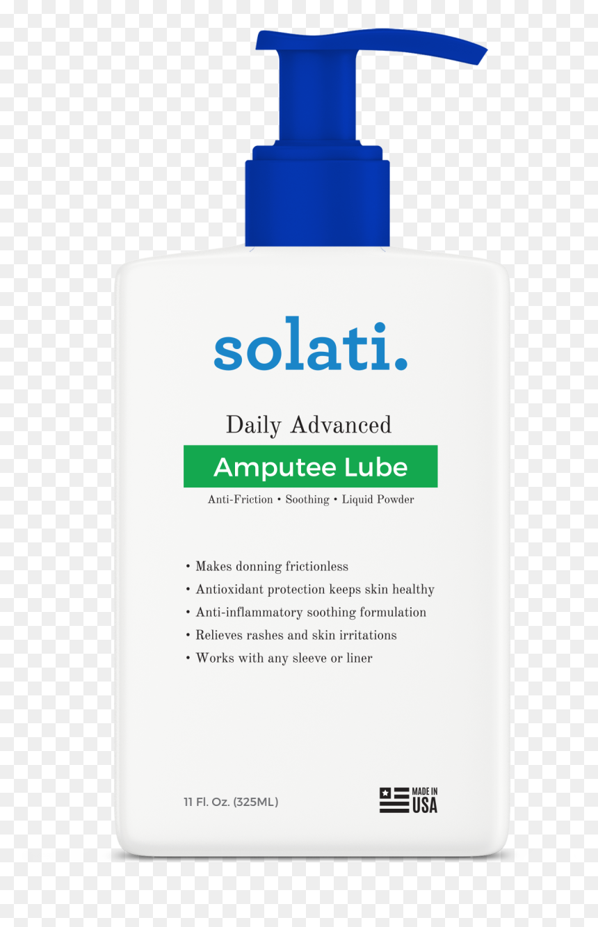 Daily Advanced Amputee Lube - Plastic Bottle, HD Png Download - plastic bottle png