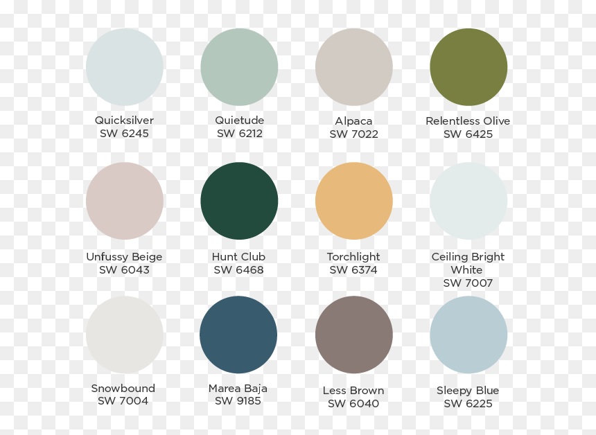 Sherwin-williams Paint Palette - San Jose De Quichinche, HD Png Download - paint palette png