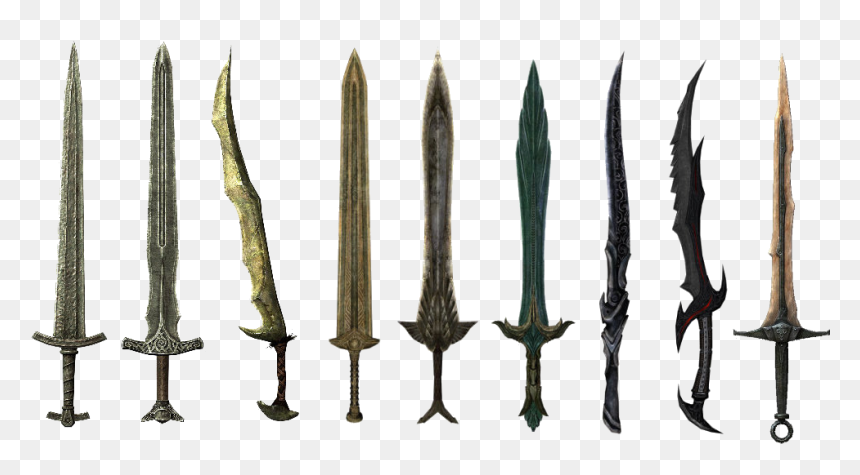 To This Day, Skyrim Can Be Admired As If It Were An - Skyrim Sword, HD Png Download - real sword png