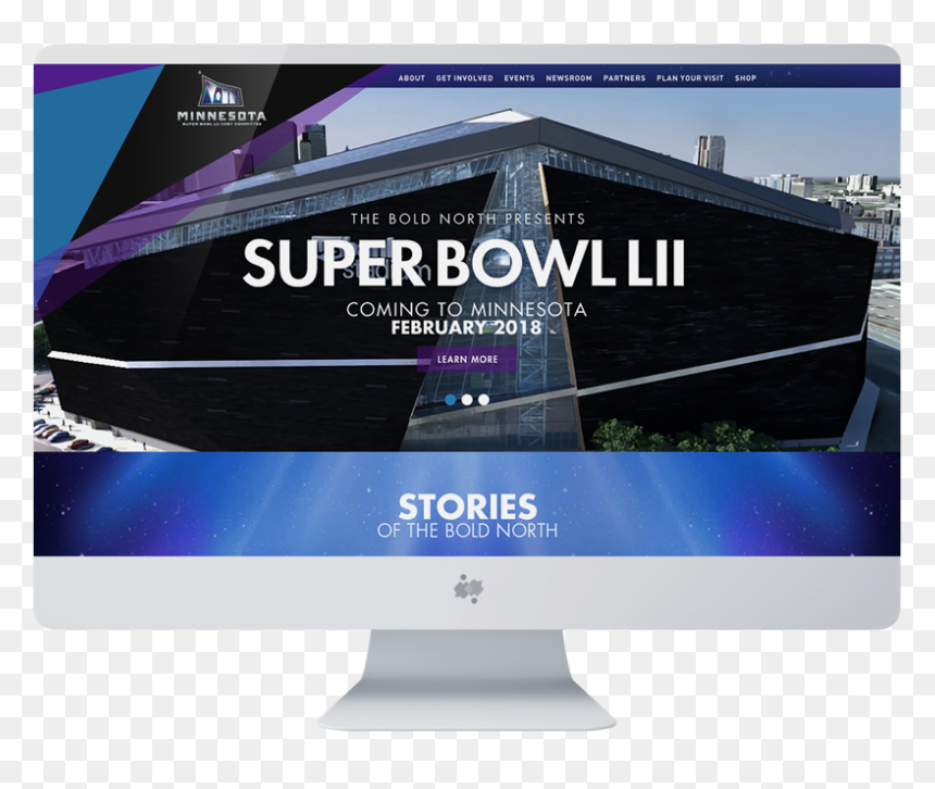 Computer Monitor, HD Png Download - super bowl png