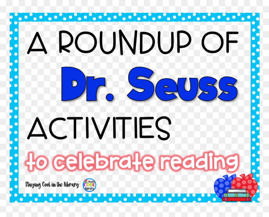Transparent Dr Seuss Characters Png - Dr Seuss Library Activities, Png Download - dr seuss characters png