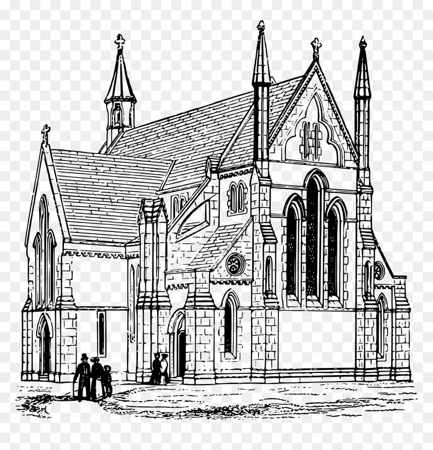 Transparent Medieval Clipart - Clip Art, HD Png Download - church clipart png