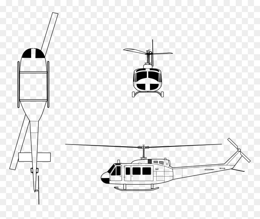 Huey Helicopter Logo, HD Png Download - military helicopter png