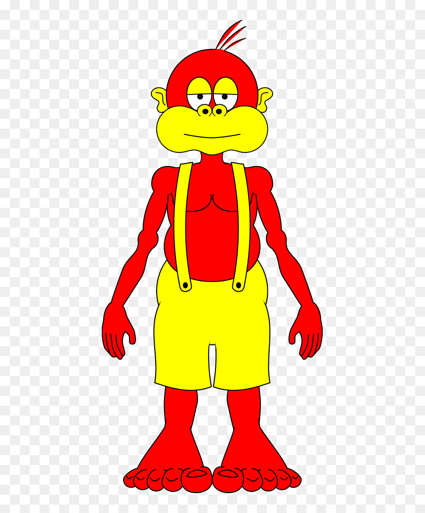 G1 Character Png Crazytalk, Transparent Png - cartoon monkey png