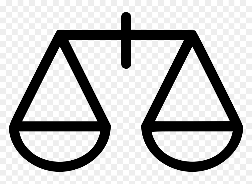 Scale Justice Law Attorney - Gideon V Wainwright Symbols, HD Png Download - law scale png
