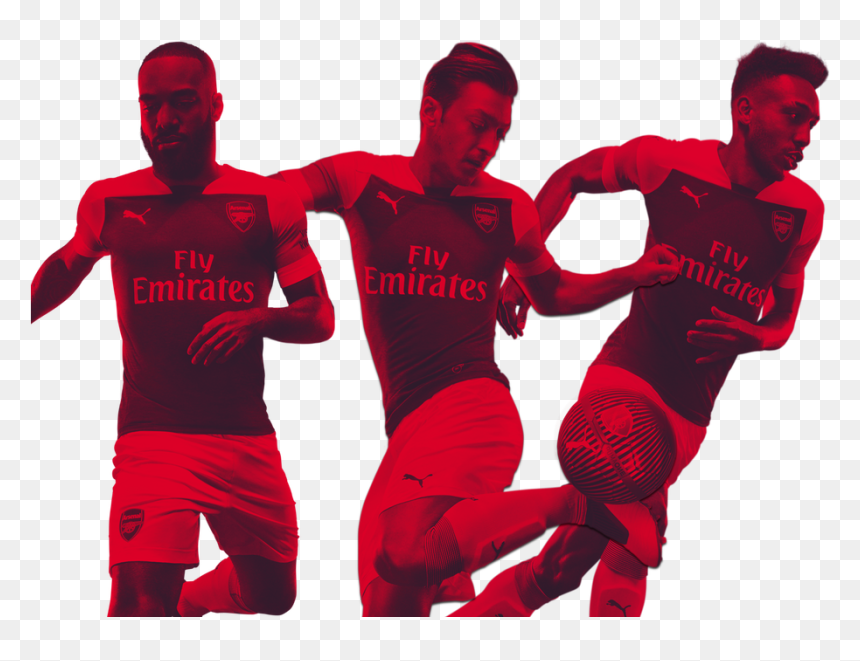 Alexandre Lacazette, Mesut Özil & Pierre-emerick Aubameyang - Mesut Ozil Aubameyang Lacazette, HD Png Download - arsenal png