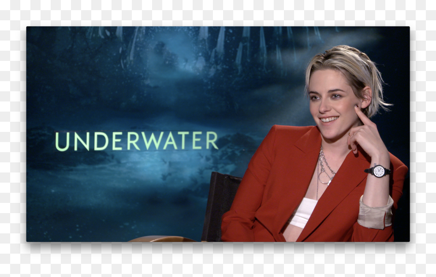 Kristen Stewart Underwater Interview, HD Png Download - kristen stewart png