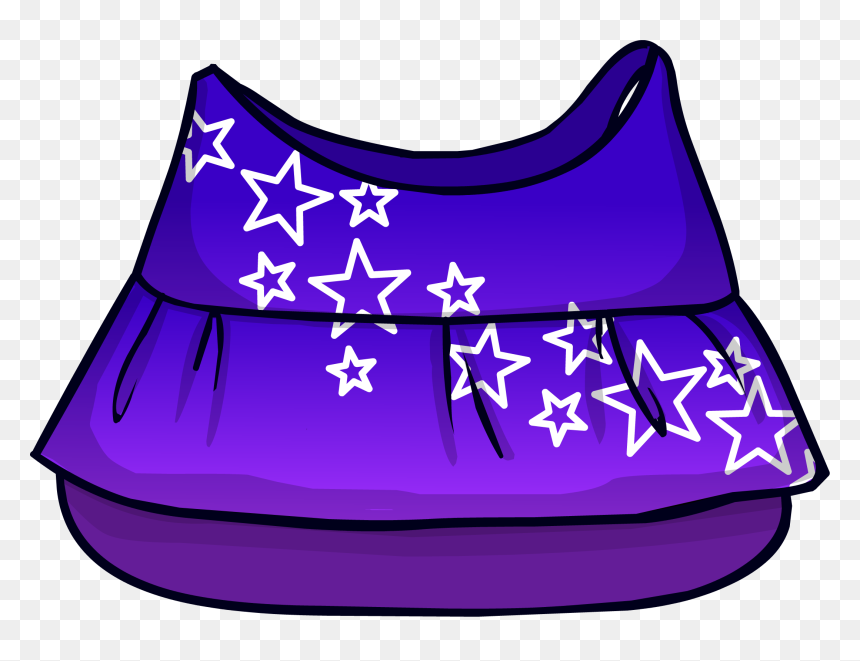 Club Penguin Rewritten Wiki - Swimsuit, HD Png Download - purple star png