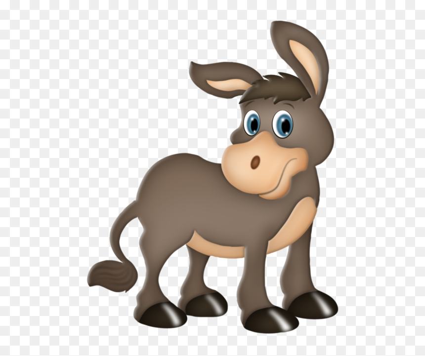 Donkey Horse Cartoon Drawing Free Transparent Image - Clipart Donkey Cartoon, HD Png Download - donkey shrek png