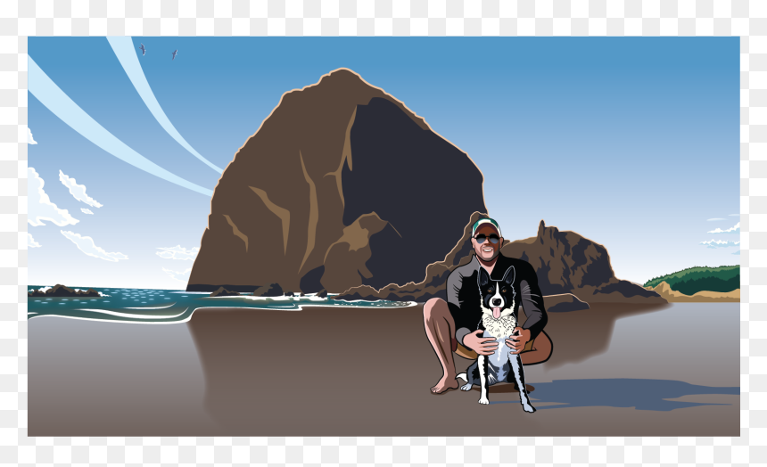 Bestfriends Dribbble - Vacation, HD Png Download - best friends png