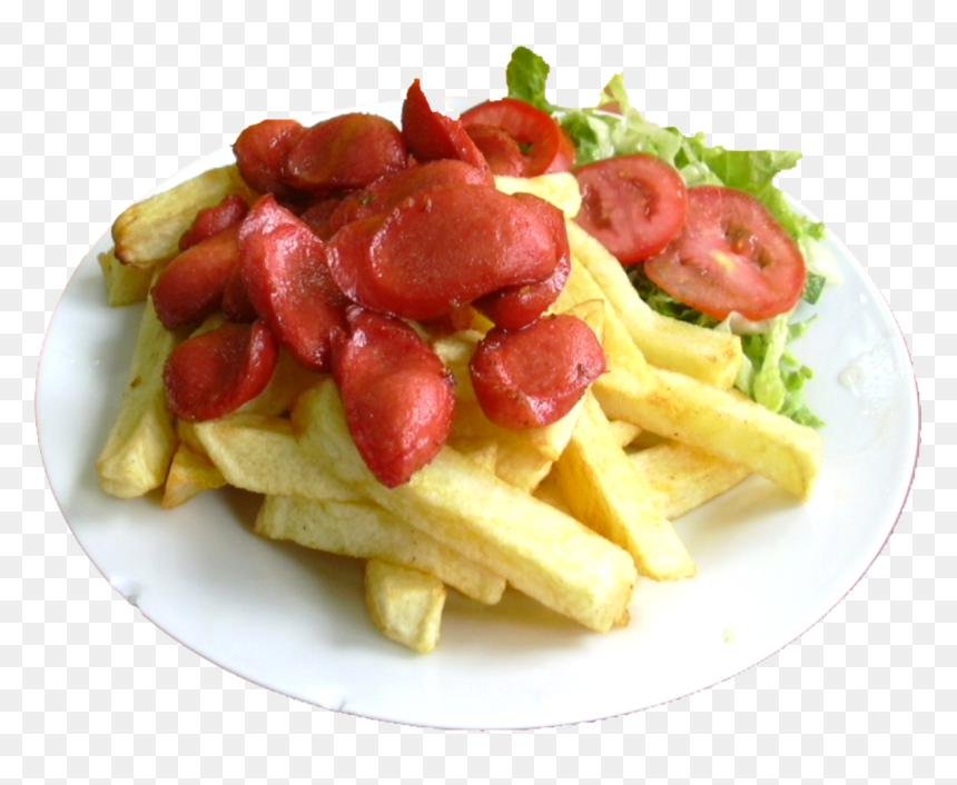 Salchipapas, HD Png Download - french fry png