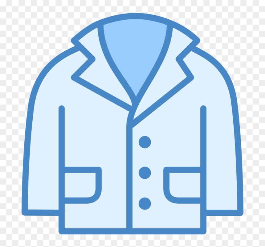 Lab Coat Icon - Bata De Laboratorio Dibujo, HD Png Download - lab coat png