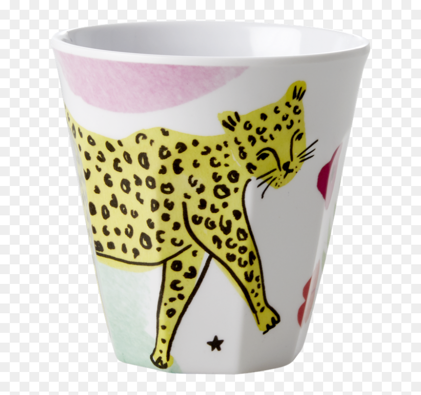 Leopard Print Melamine Cup Rice Dk - Rice - Lifestyle, Decoration - Spot Melamine Cup -, HD Png Download - cheetah print png