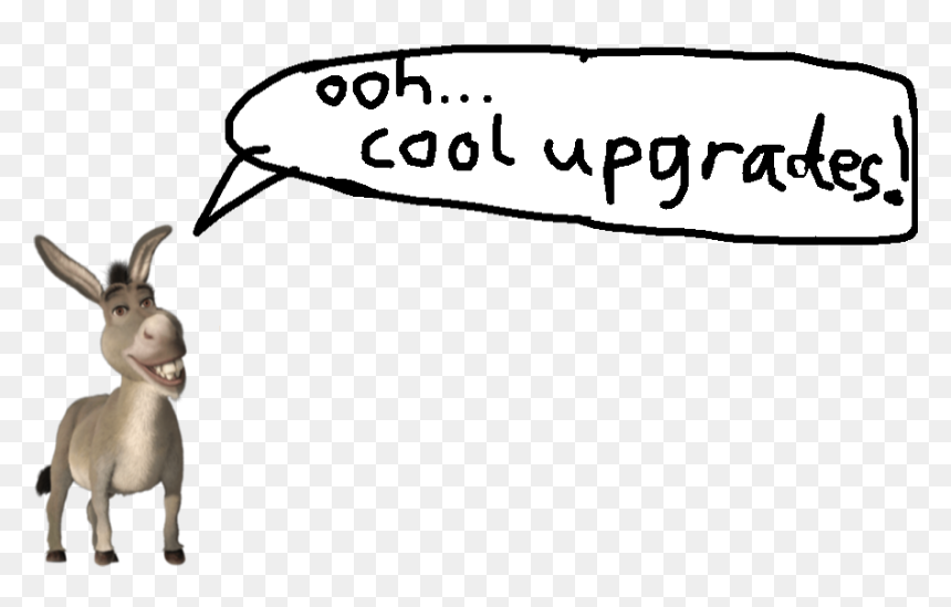 Burro, HD Png Download - donkey shrek png