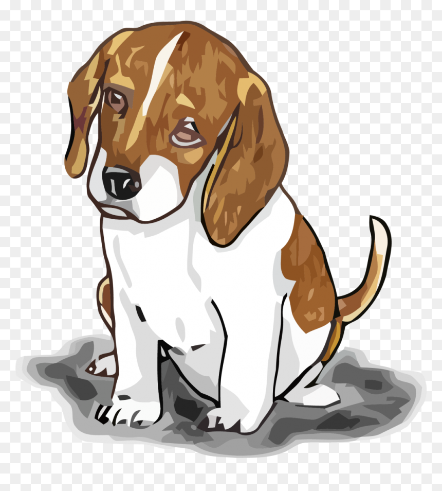 Beagle, HD Png Download - puppy clipart png