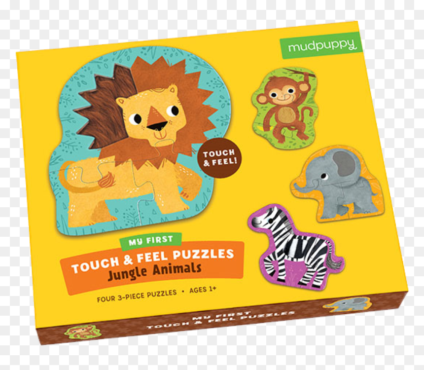 My First Touch & Feel Puzzles - Акция Скидка 10 Процентов, HD Png Download - jungle animals png