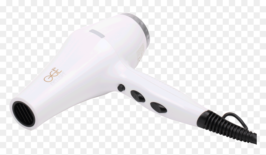 Hair Dryer White Transparent, HD Png Download - blow dryer png
