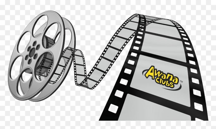 Movie Copy - Movie Reel Free Png Clipart, Transparent Png - awana png