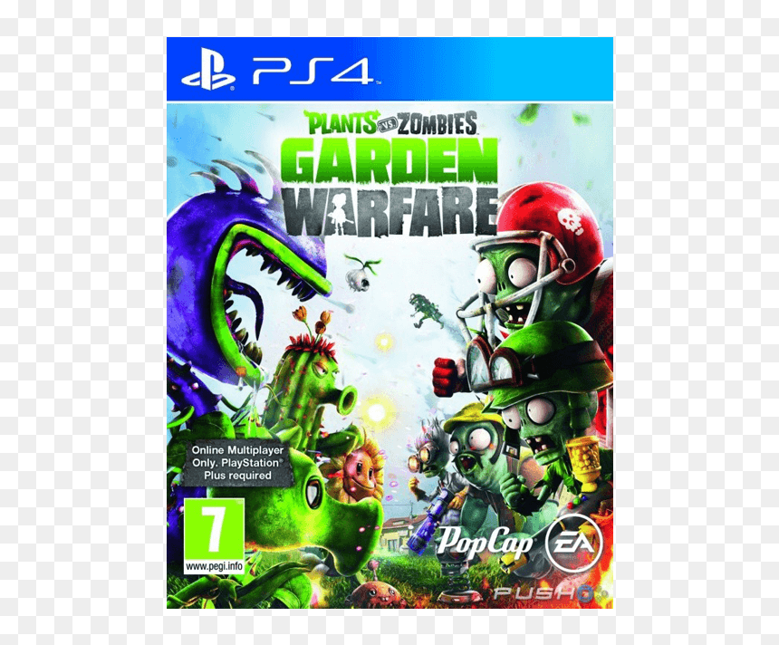 Planta Vs Zombie Para Ps4, HD Png Download - plants vs zombies png