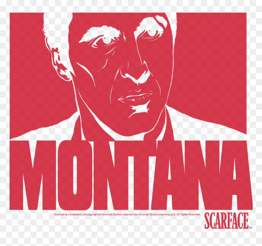 Scarface Montana Face Men"s Ringer T-shirt - Scarface, HD Png Download - scarface png