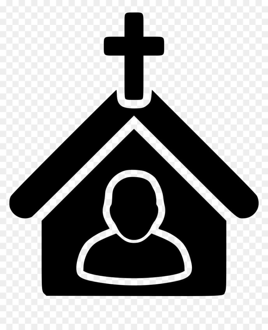 Church - Home Clip Art Black And White, HD Png Download - ash wednesday cross png