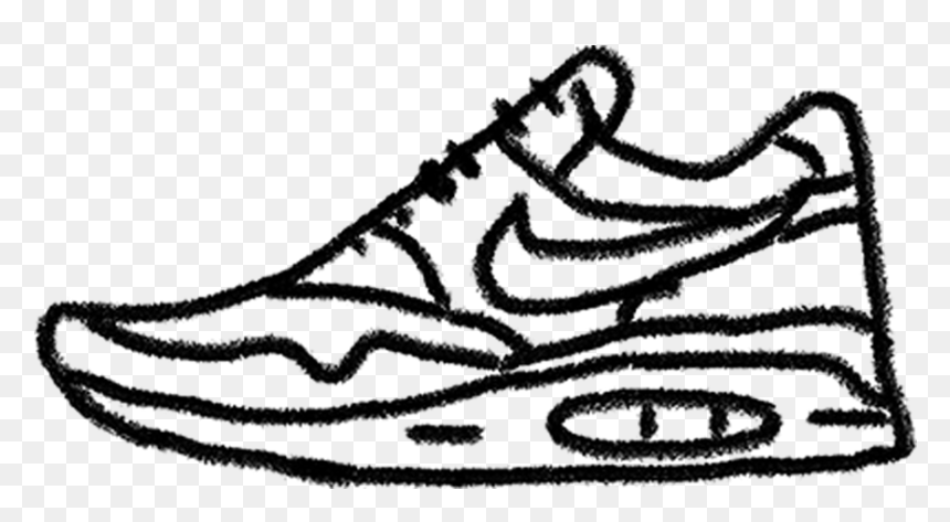 Running Shoe, HD Png Download - nike shoe png