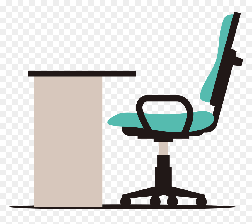 Office Chair, HD Png Download - office desk png
