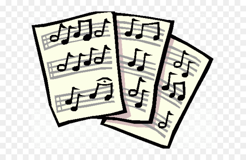 Sheet Music Pictures Free Download Clip Art - Sheet Music Clipart, HD Png Download - sheet music png