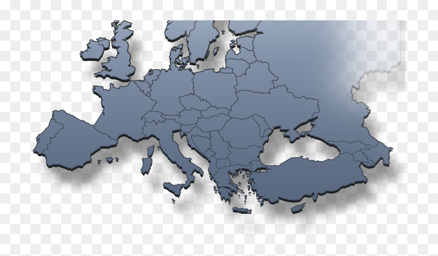 The Outline Of Russia, Png V - Europe, Transparent Png - cloud outline png