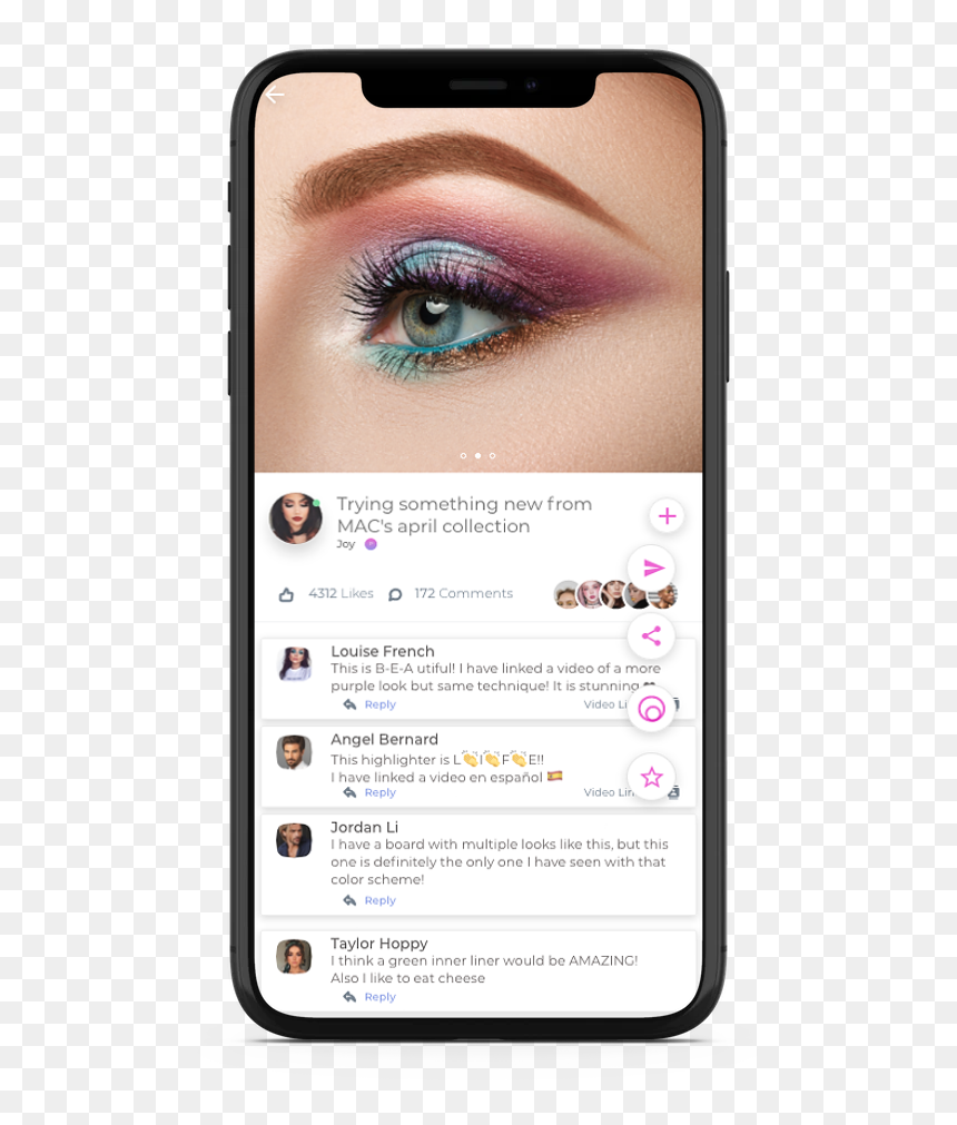 Connect-eye - Mascara, HD Png Download - green eye png
