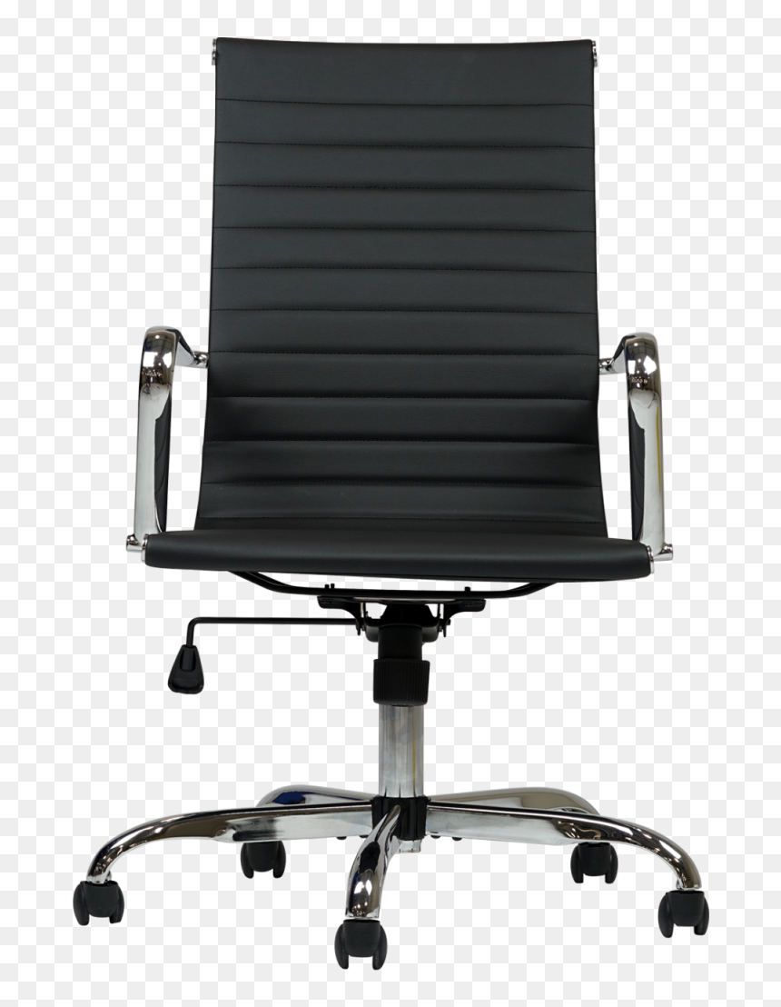 Eames Inspired Black Office Desk Chair - Haworth Lively Chair, HD Png Download - office desk png