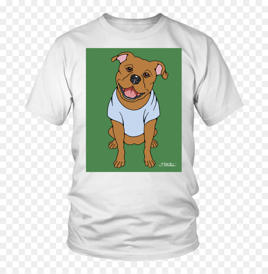Pitbull Dog T-shirt - April Birthday Shirts Men, HD Png Download - pitbull dog png