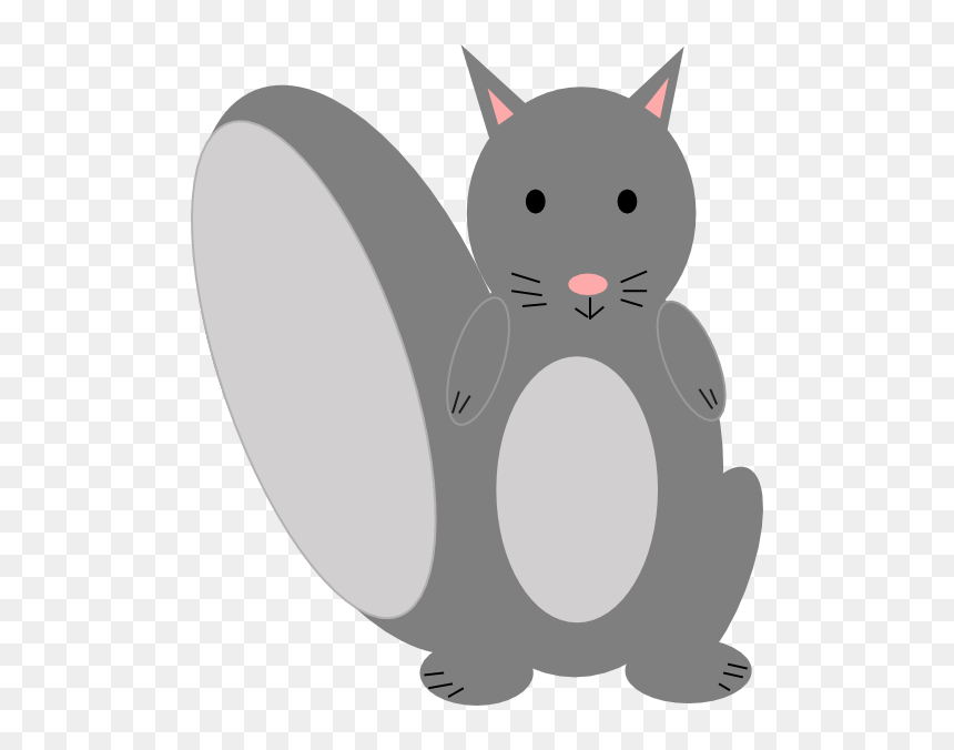 Squirrel Smile Svg Clip Arts - Clip Art, HD Png Download - squirrel clipart png