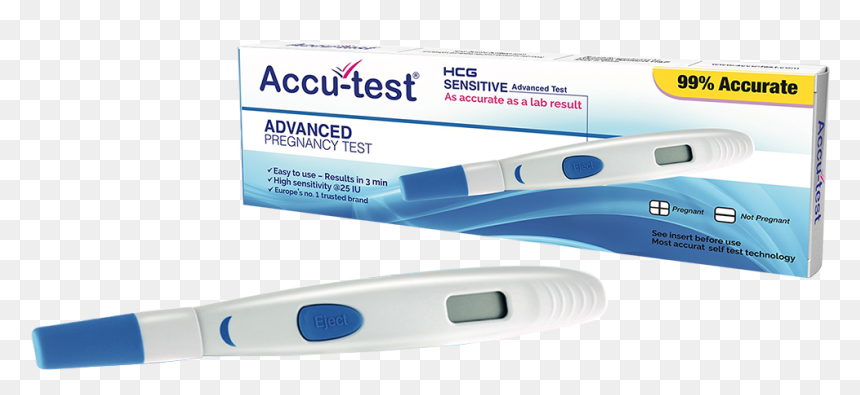 Advanced Pregnancy Test - Pregnancy Test, HD Png Download - pregnancy test png