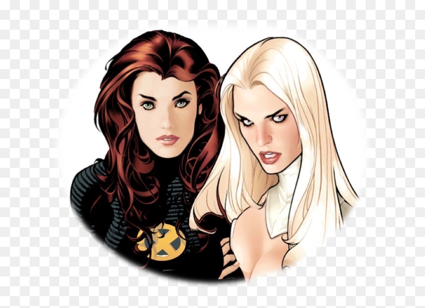 Emma Frost Adam Hughes, HD Png Download - xmen png