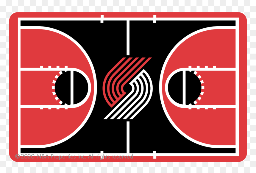 Basketball, HD Png Download - portland trail blazers logo png