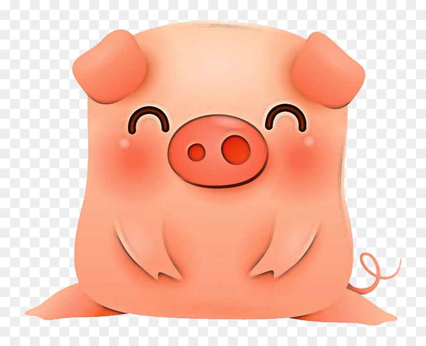 Cute Pig Transparent Images - Cute Pig Transparent, HD Png Download - pig face png