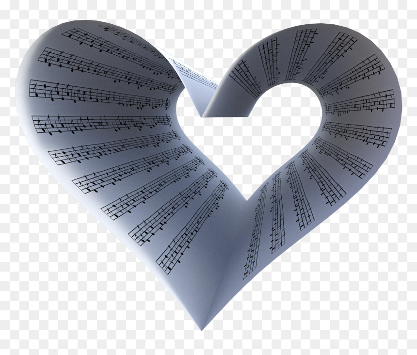 Piano Heart, HD Png Download - sheet music png