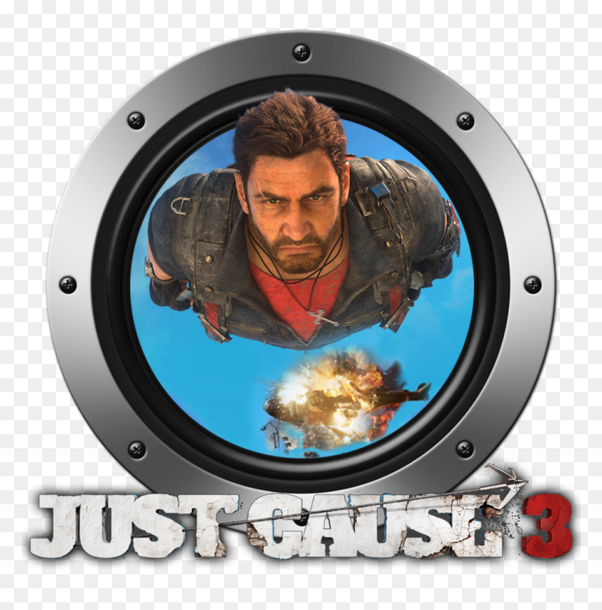 Just Cause 3 Flying Icon - Just Cause 3 Icon, HD Png Download - iron man flying png