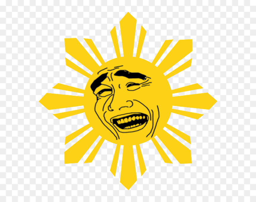 Transparent Yao Ming Png - Black Sun Philippine Flag, Png Download - yao ming png